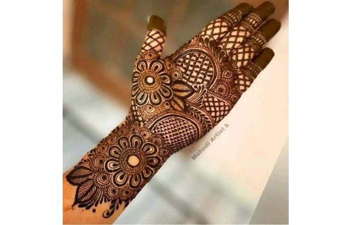 
Unique Modern full hand mehndi designs